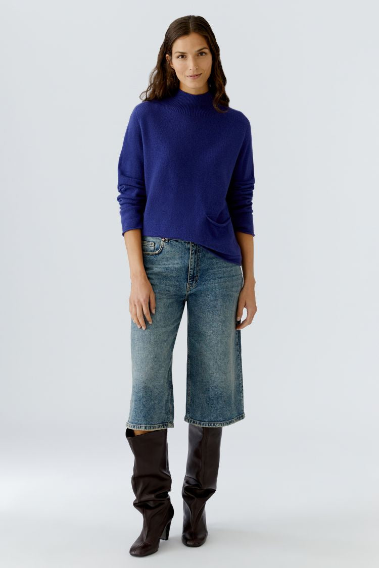 OUI Casual pullover seamlessly knitted