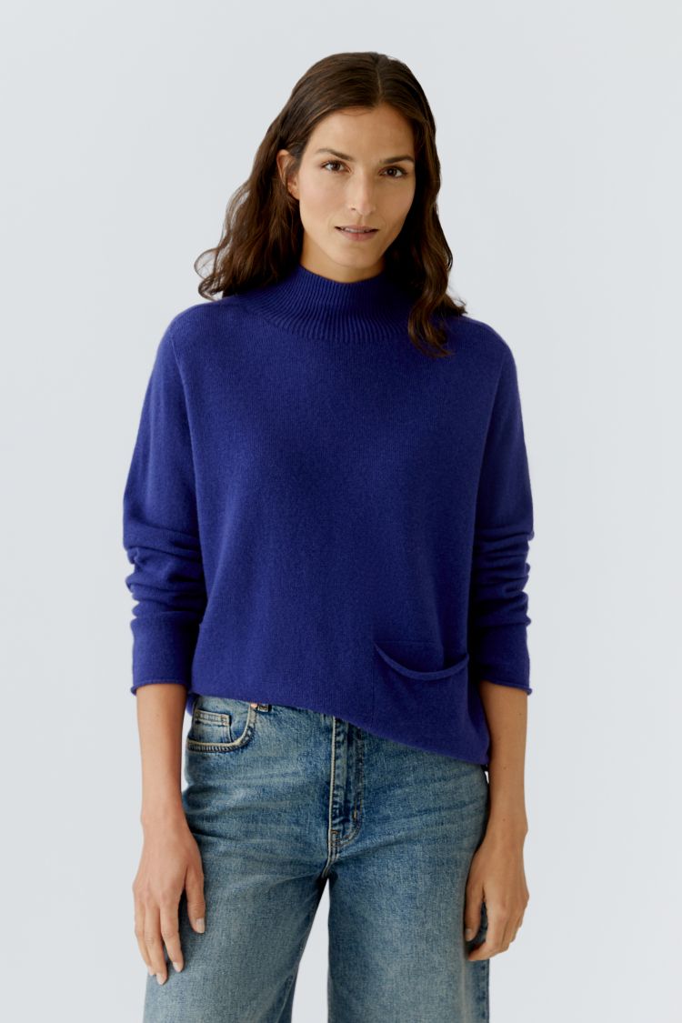 OUI Casual pullover seamlessly knitted