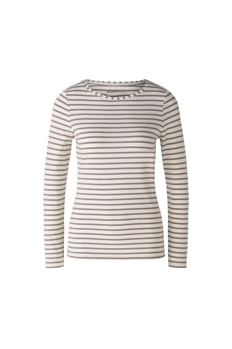 OUI Stripe longsleeve top