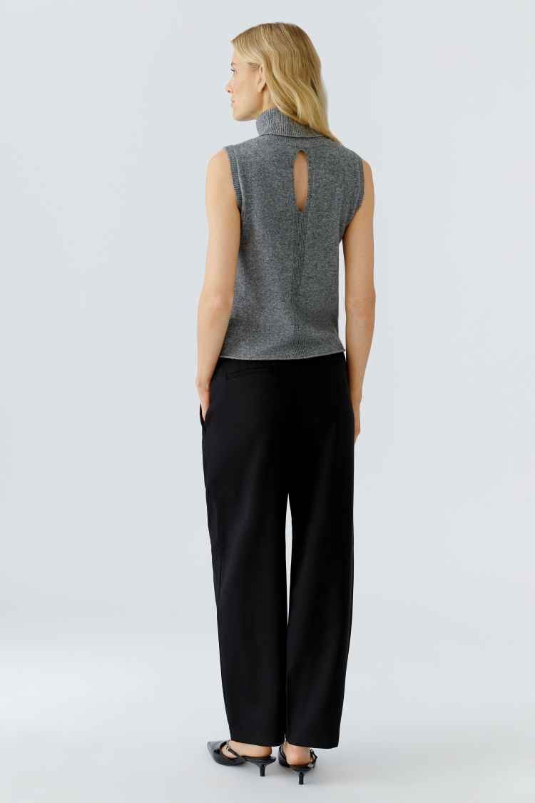 OUI Knitted top - grey