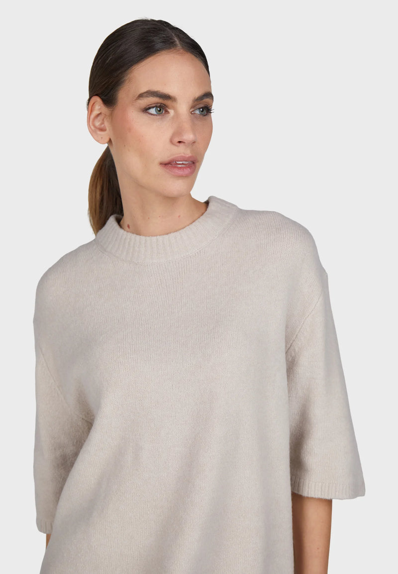 Marc Aurel Cropped sweater with shortened sleeves