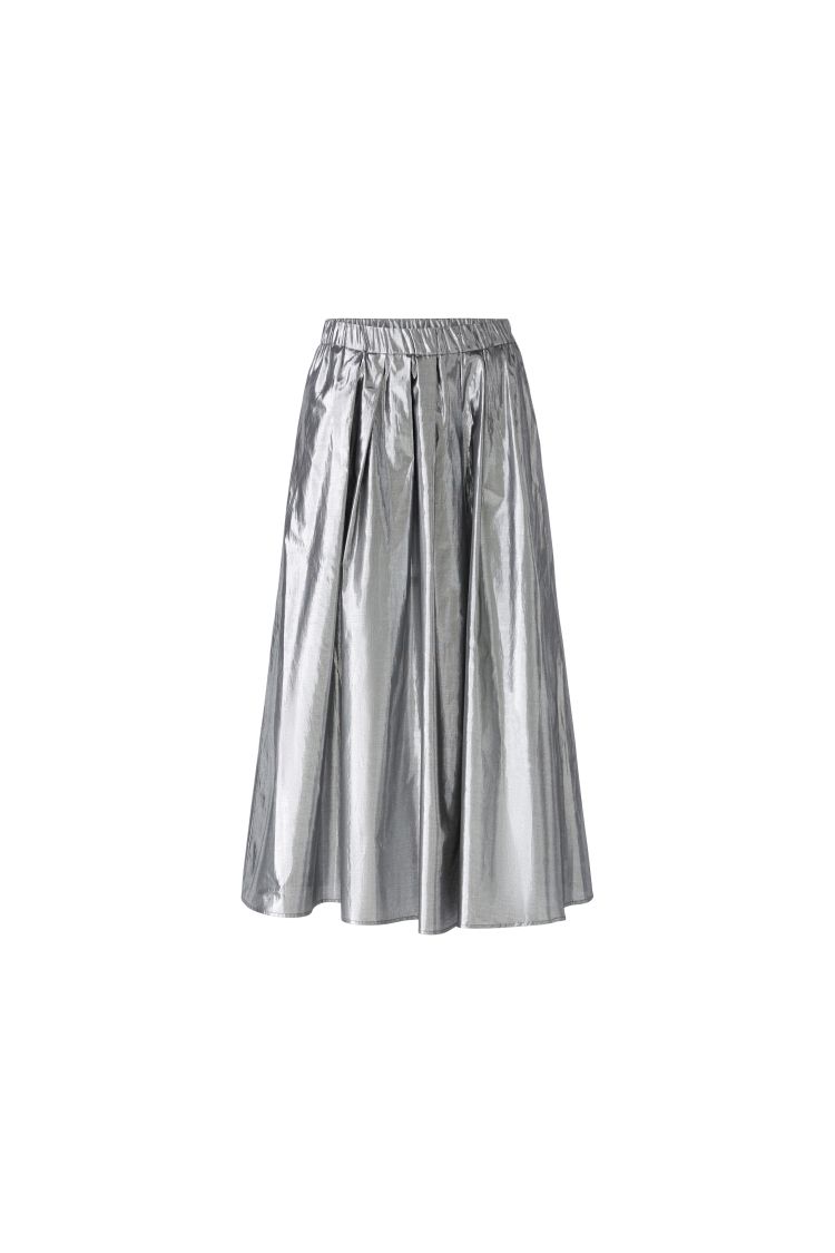 OUI Maxi skirt cotton taffeta