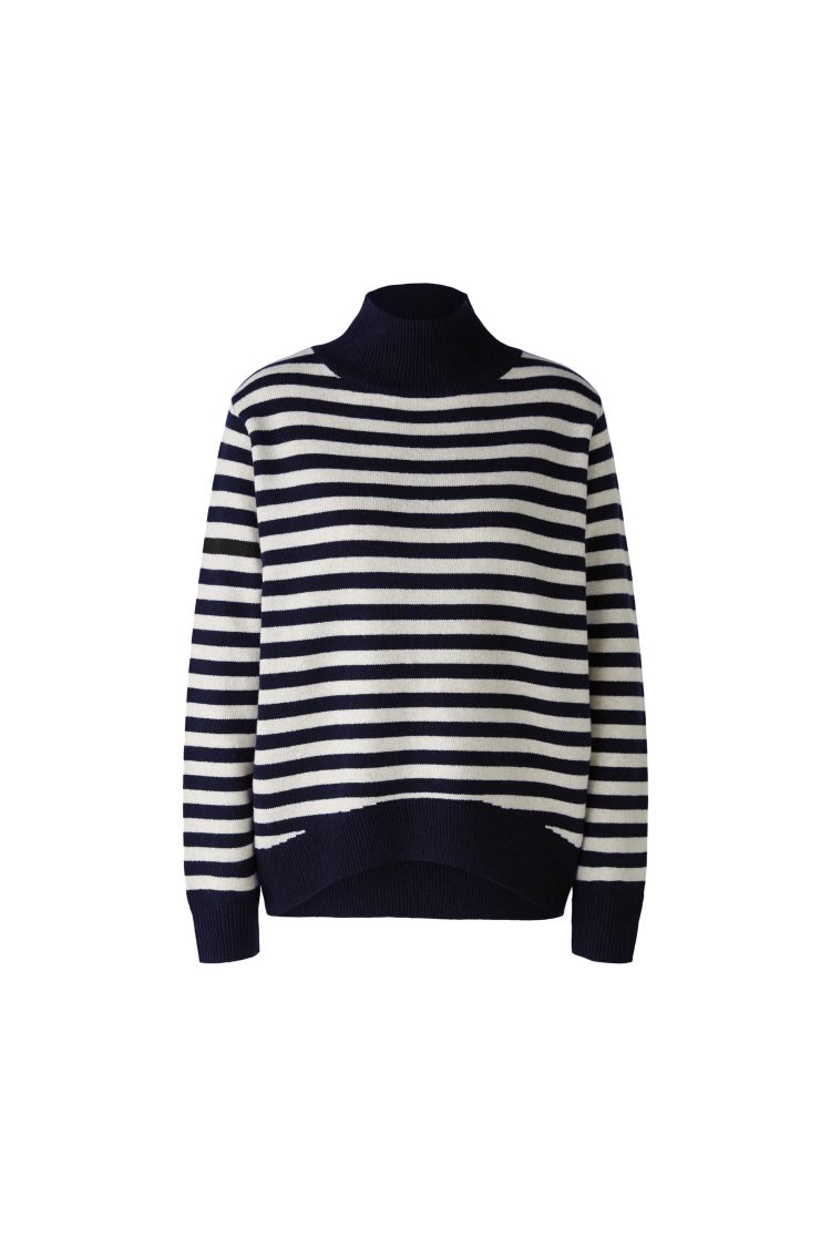 OUI Turtleneck pullover with wool