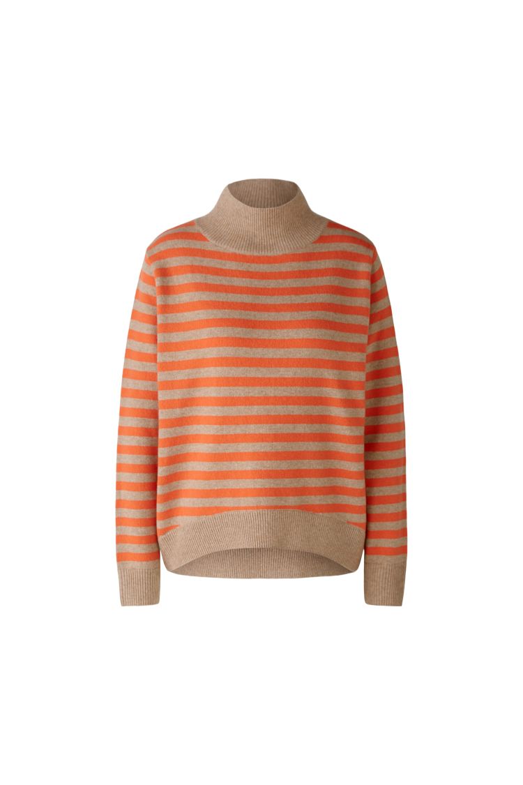 OUI Turtleneck pullover with wool