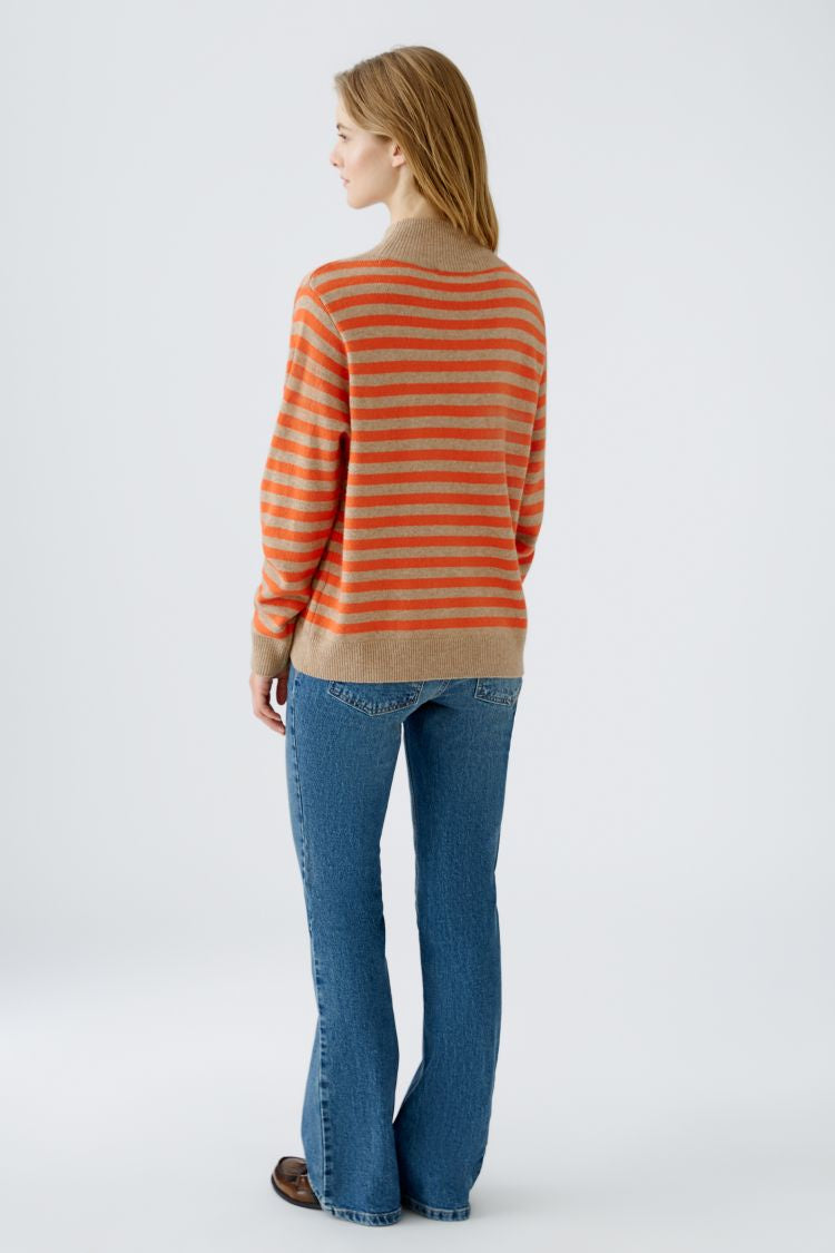 OUI Turtleneck pullover with wool