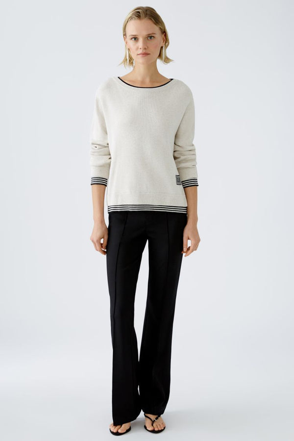 OUI LEEZA Pullover pure cotton