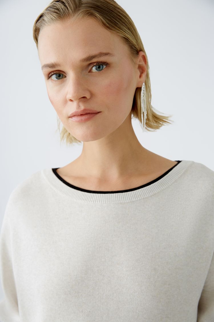 OUI LEEZA Pullover pure cotton