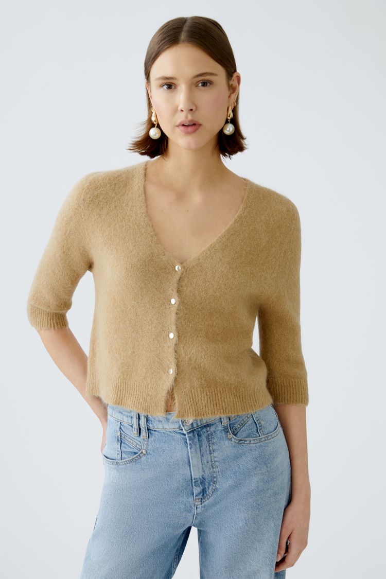 OUI Cardigan Desert Tan