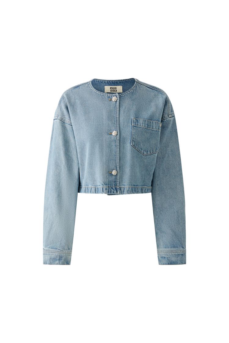 OUI Denim jacket - blue denim