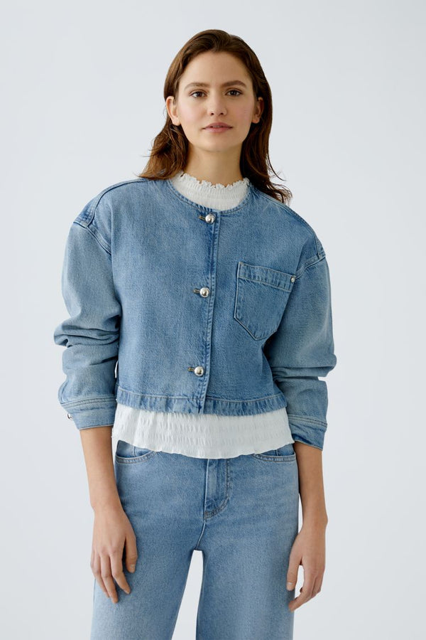 OUI Denim jacket - blue denim