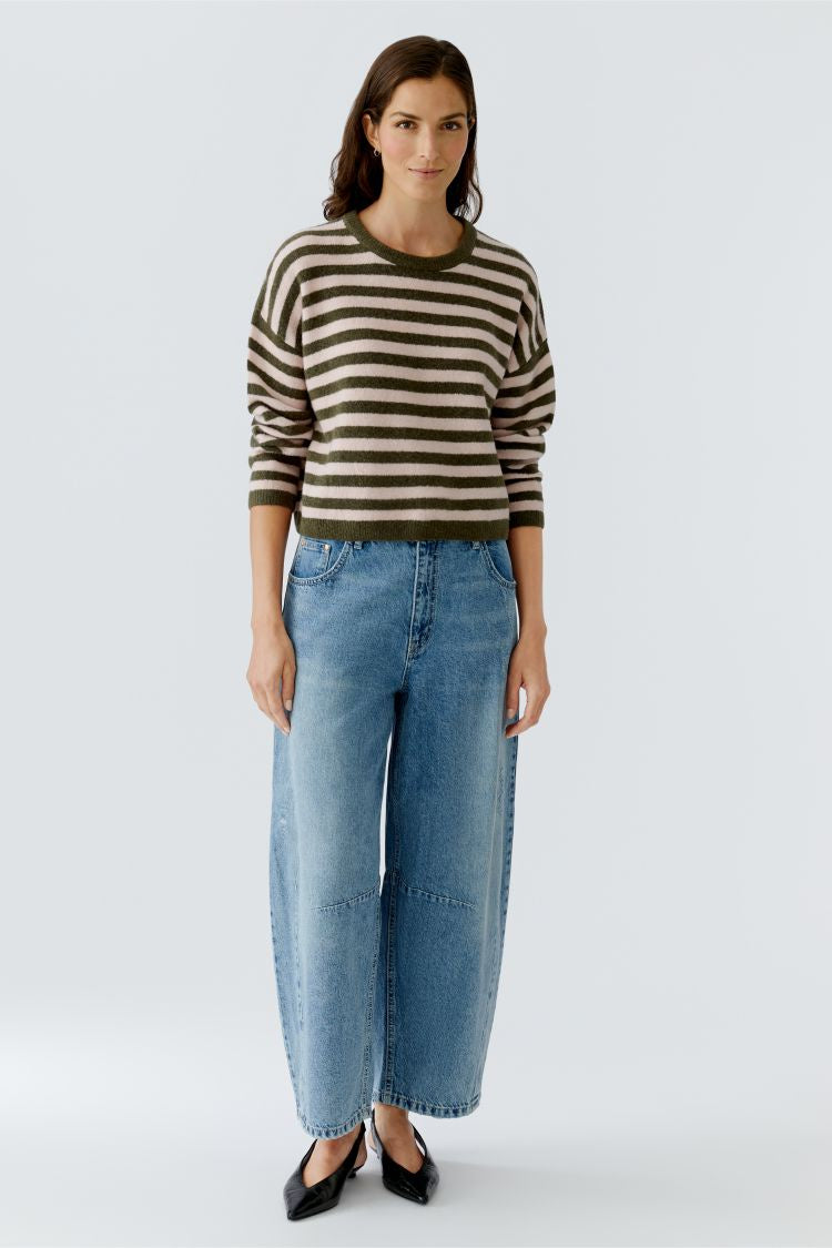 OUI Pullover - khaki rose