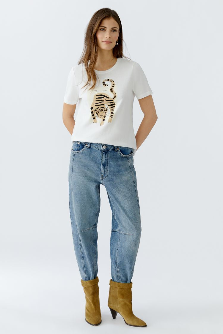 OUI T-shirt  cloud dancer