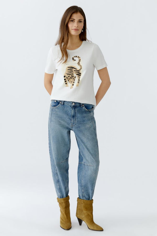 OUI T-shirt  cloud dancer