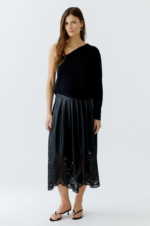 OUI Asymmetric one-shoulder style Pullover