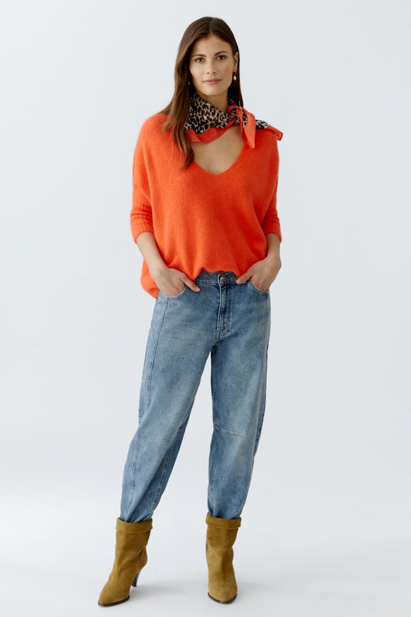 OUI Shawl - dark camel black