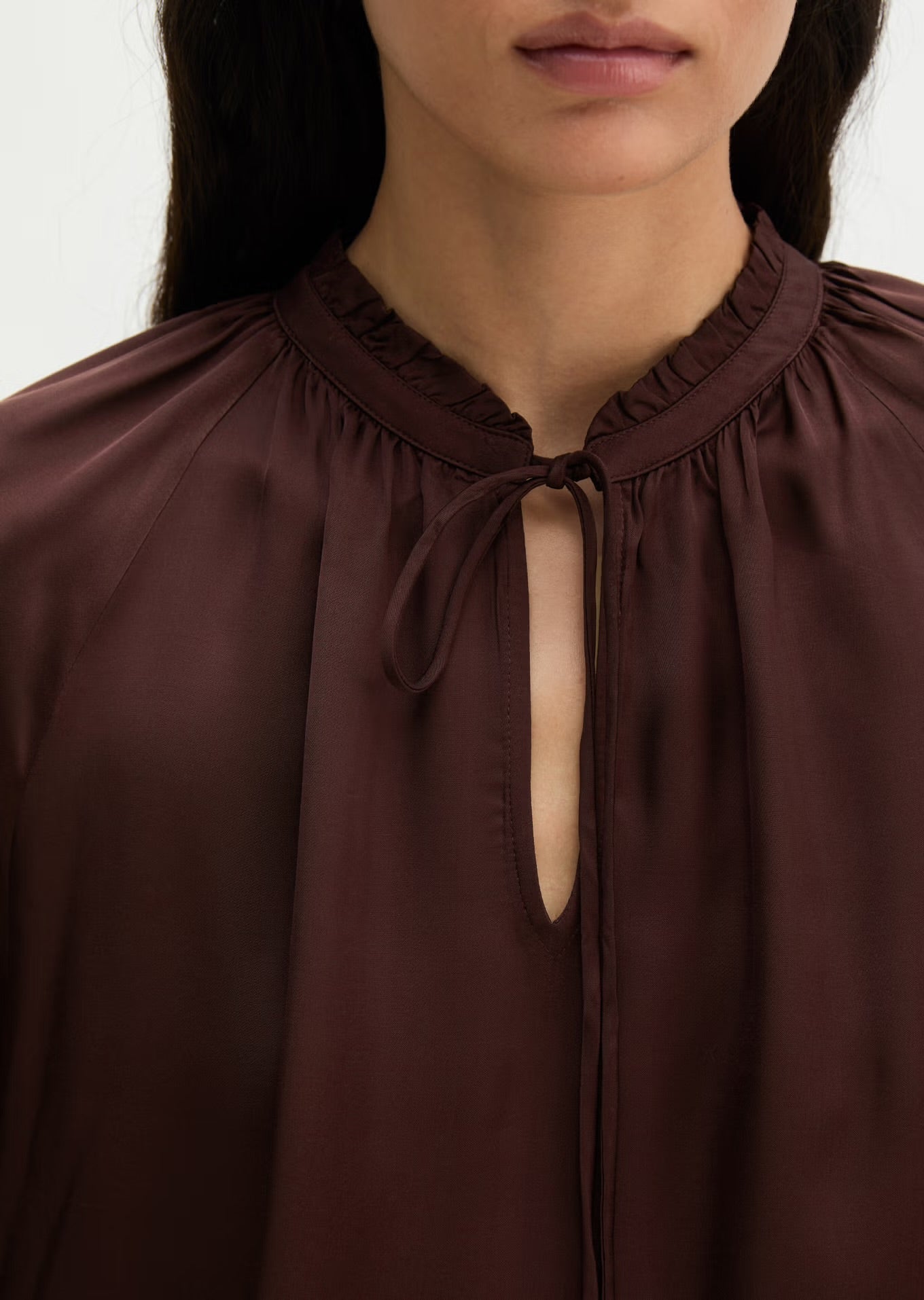 MARC O POLO BLACK CHERRY BLOUSE