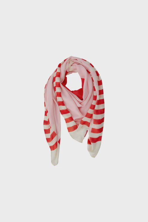 OUI Scarf red rose