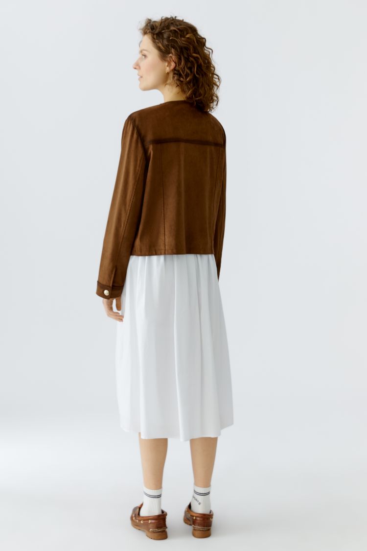 OUI Jacket - fondue fudge