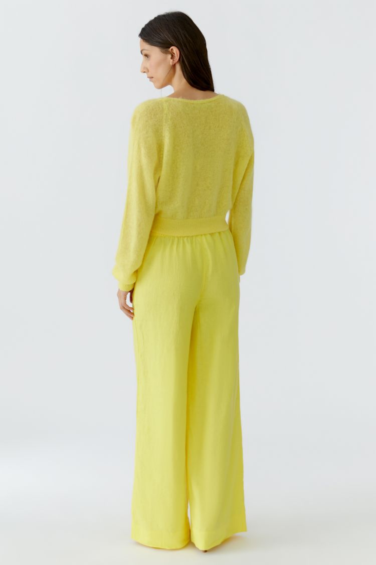 OUI Knit jacket - lemon zest