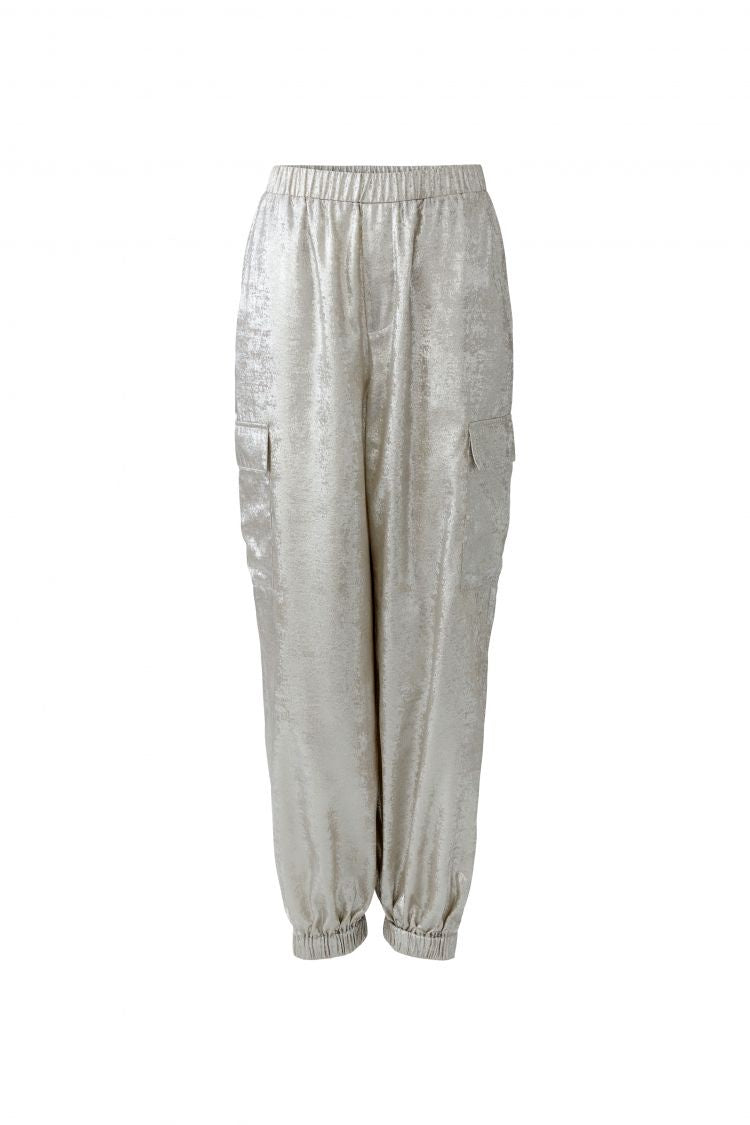 OUI Cargo trousers SILVER
