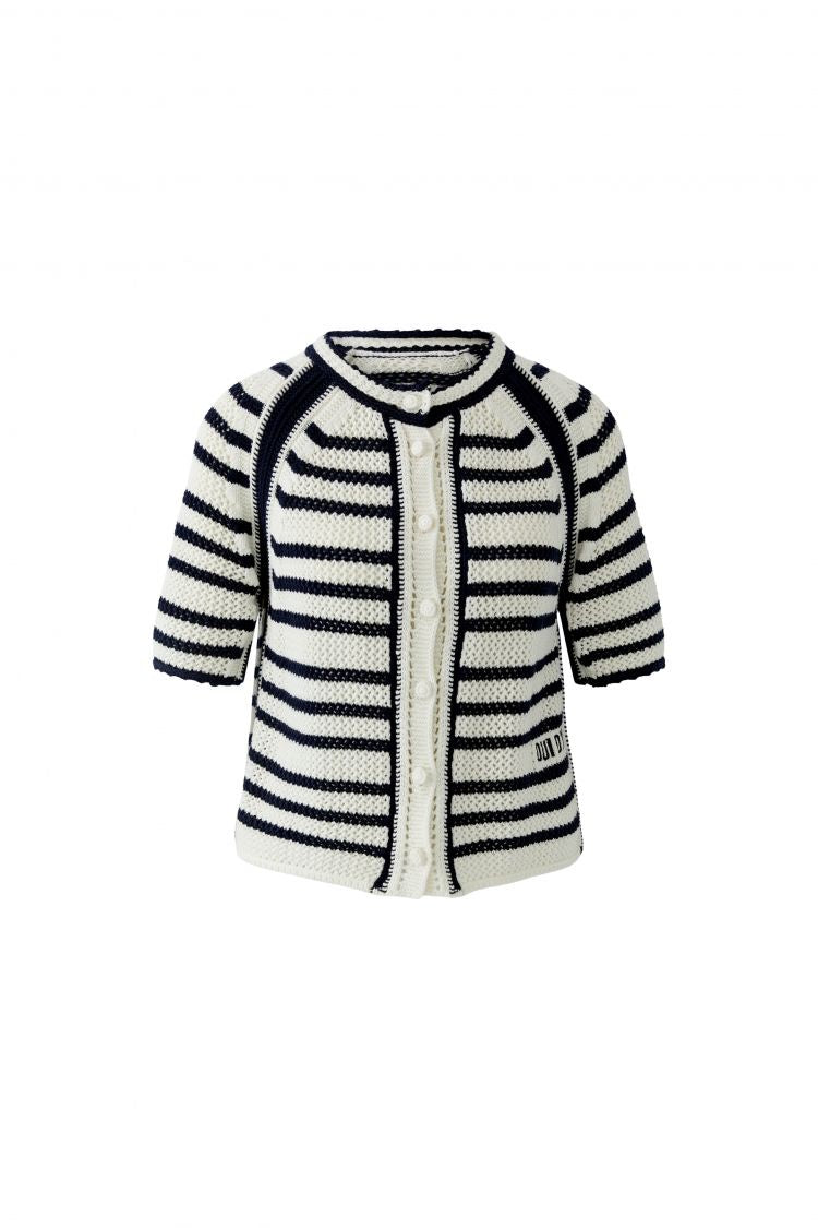OUI Knit jacket short sleeve