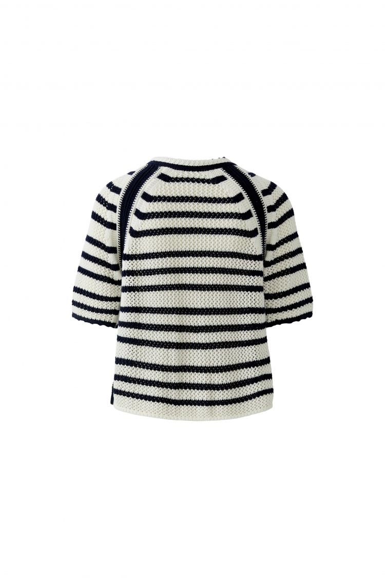 OUI Knit jacket short sleeve