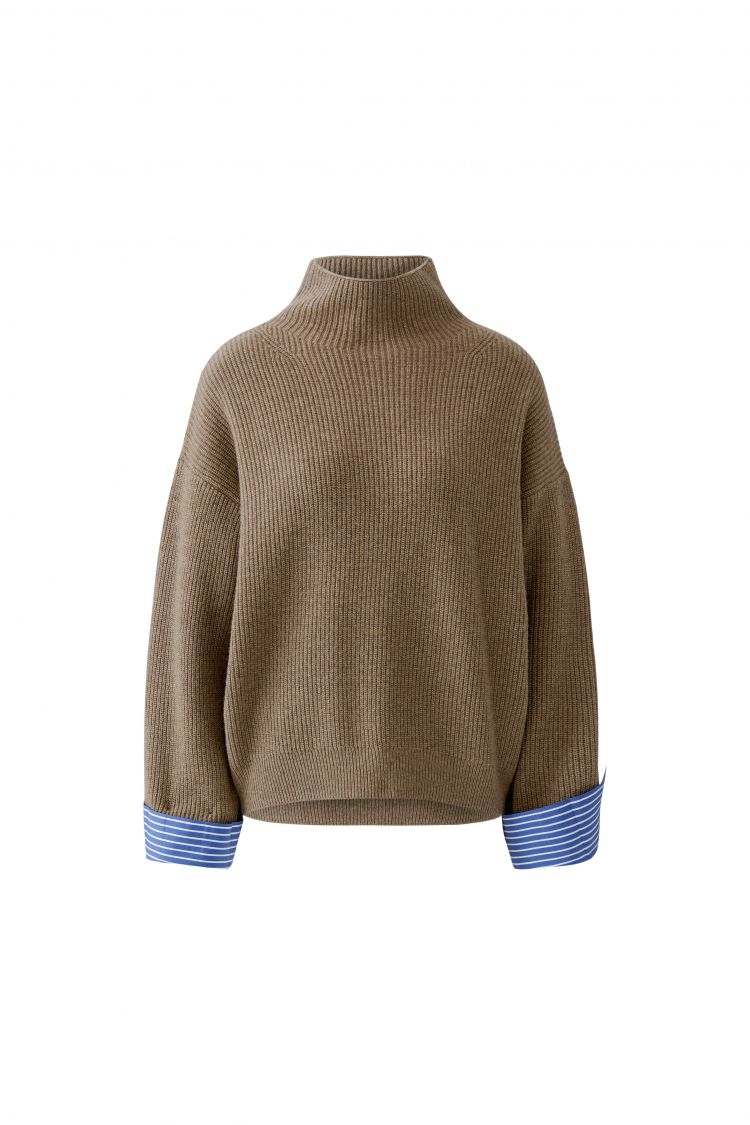 OUI pullover - Taupe Melange