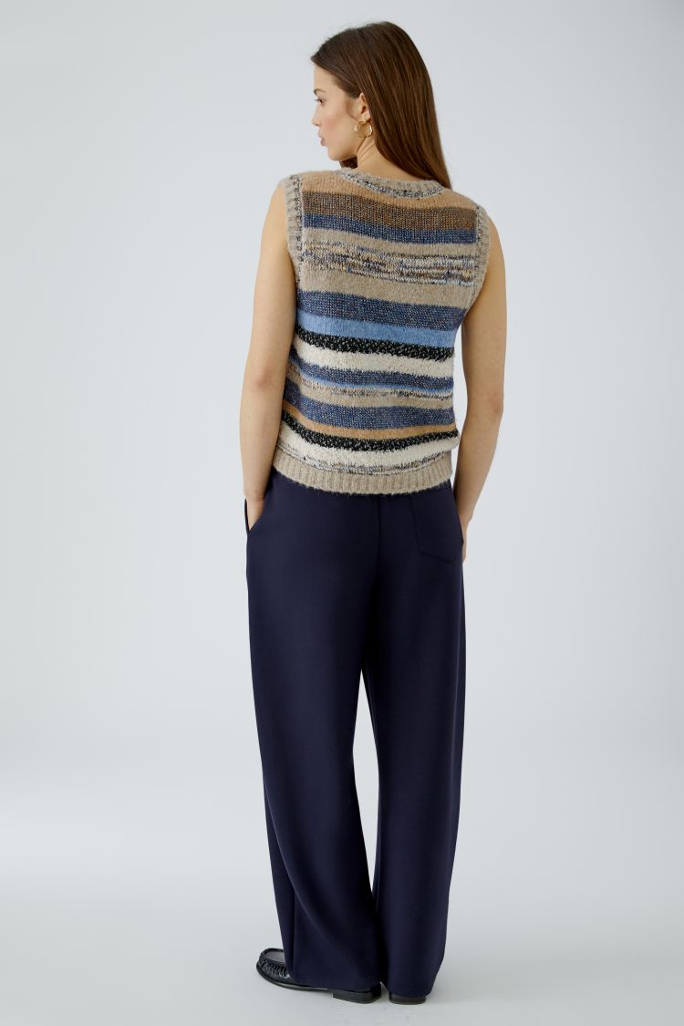 OUI Pullunder - lightbrown blue