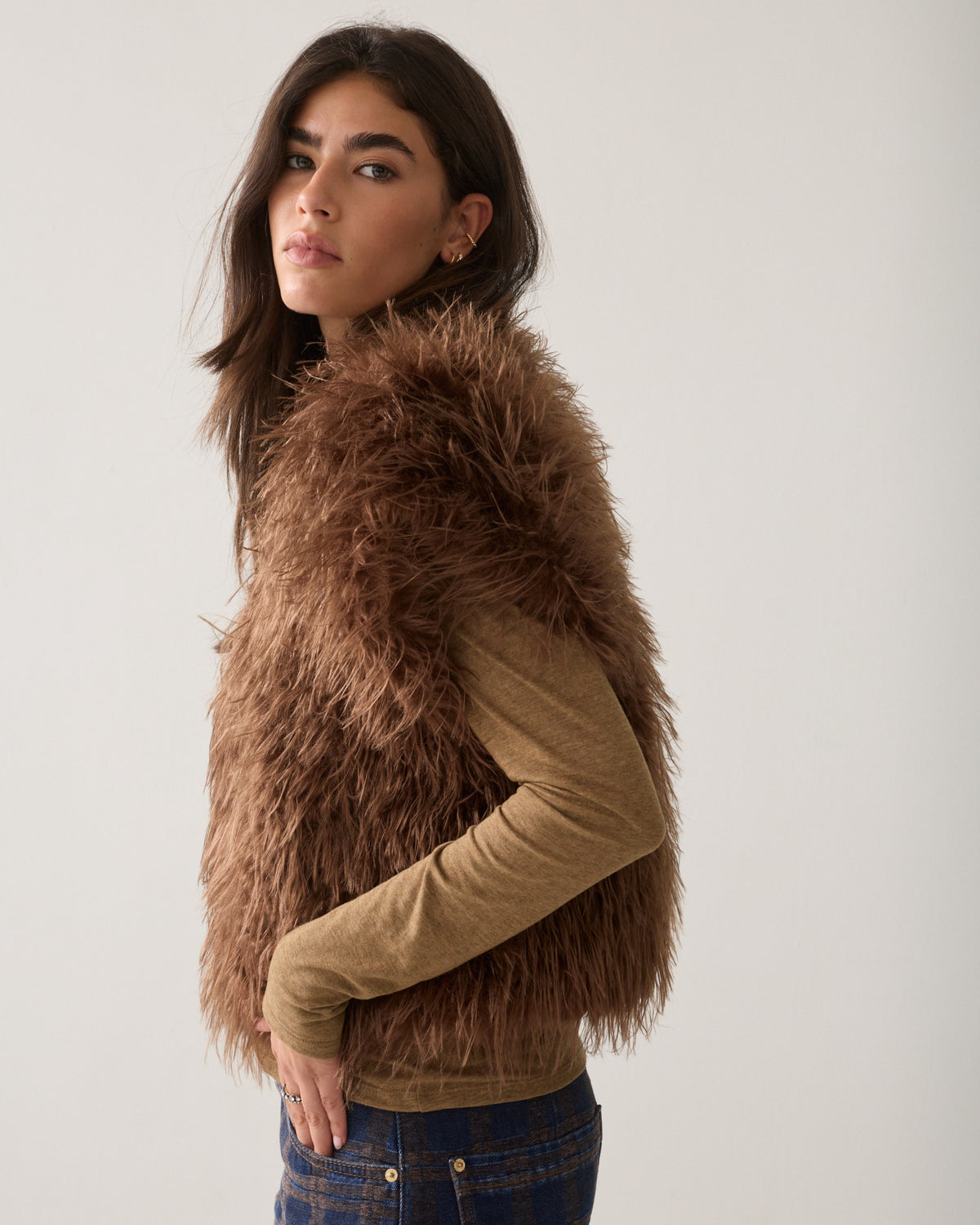 Summum Faux fur gilet