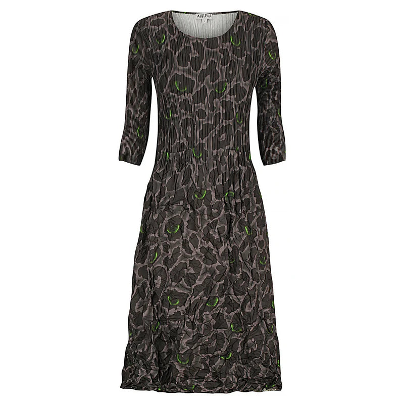 Alquema 3/4 Sleeve Smash Pkt Dress Eye Pan
