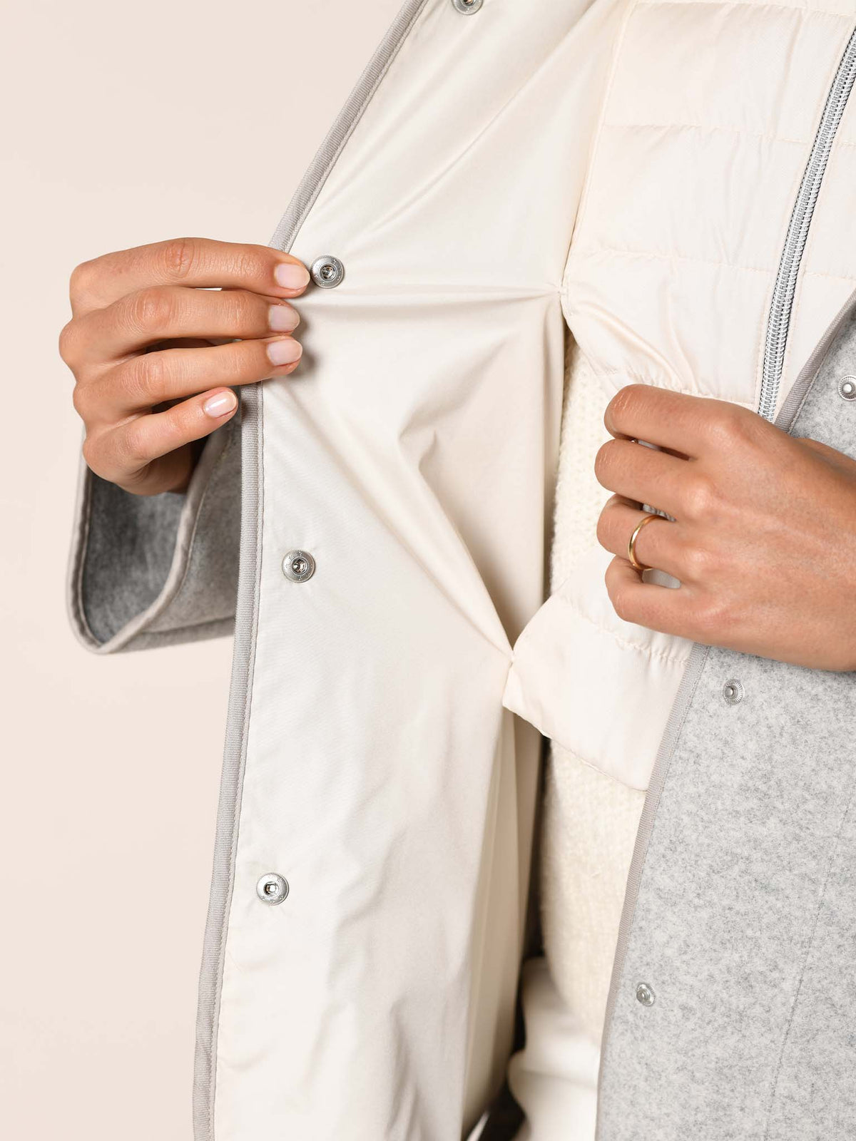 White Label Woll-Parka