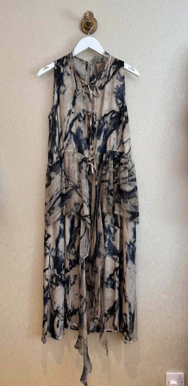 Sanctamuerte Marble Dress