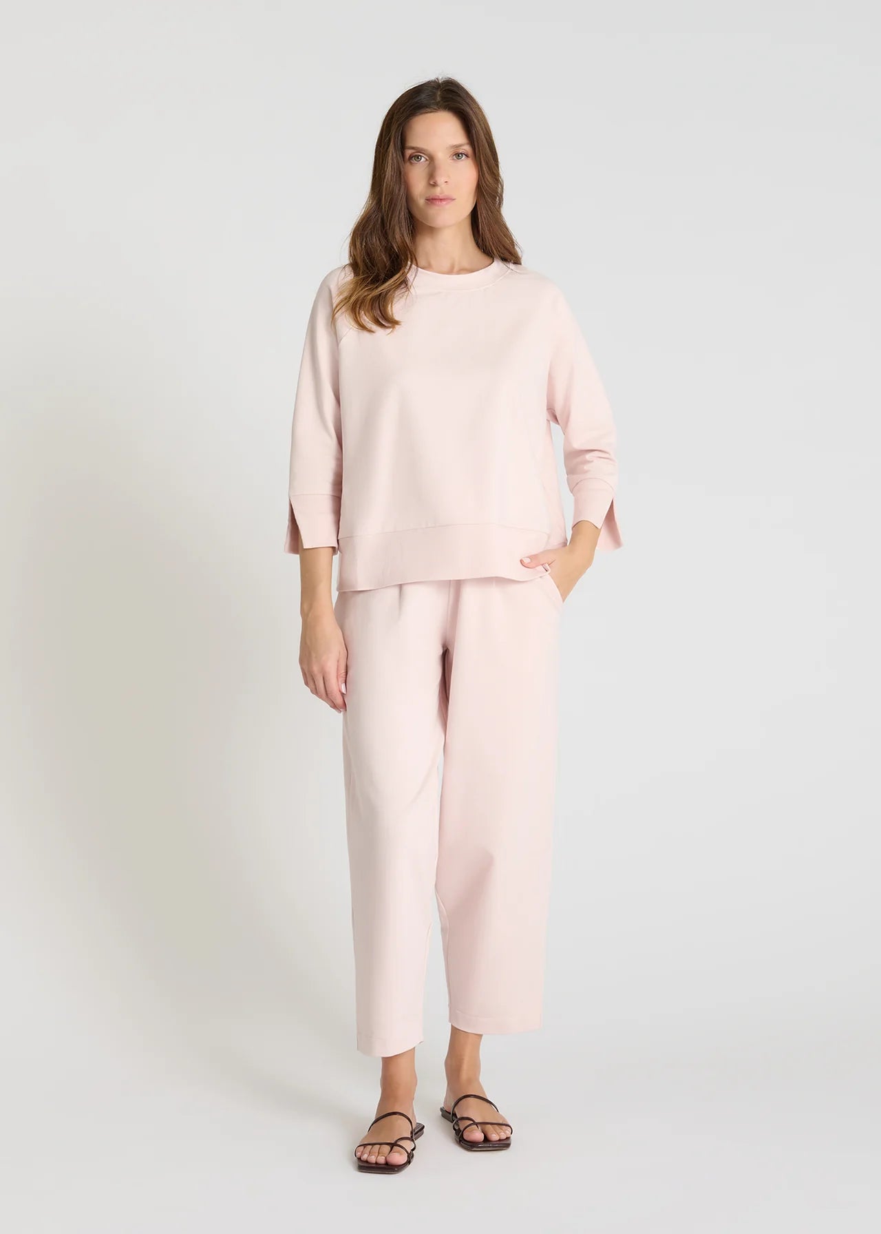 hana san Balisier crew neck sweatshirt