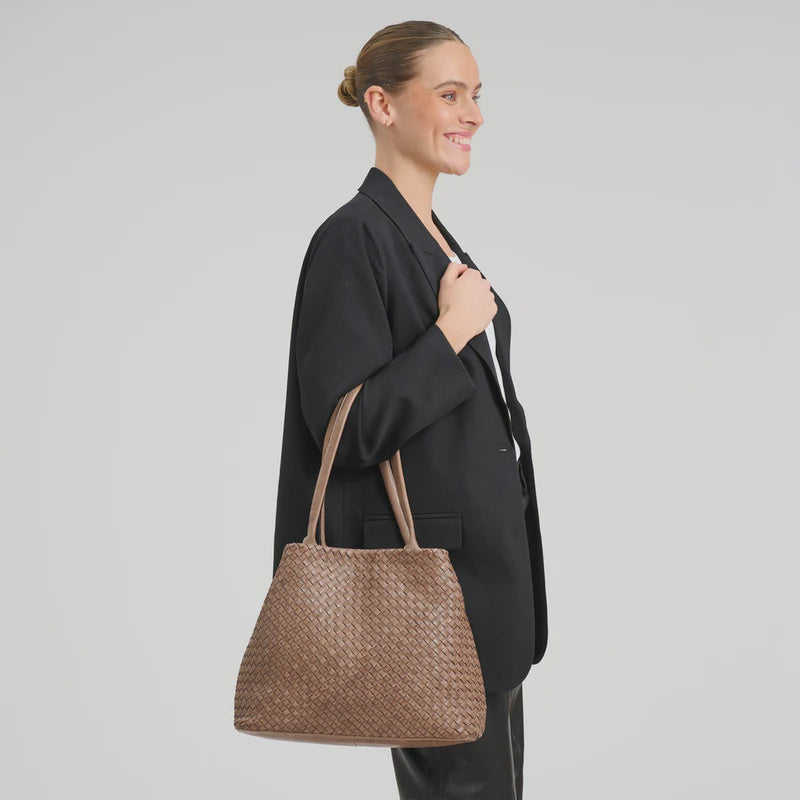 Depeche Beautiful shoulderbag Dark Taupe