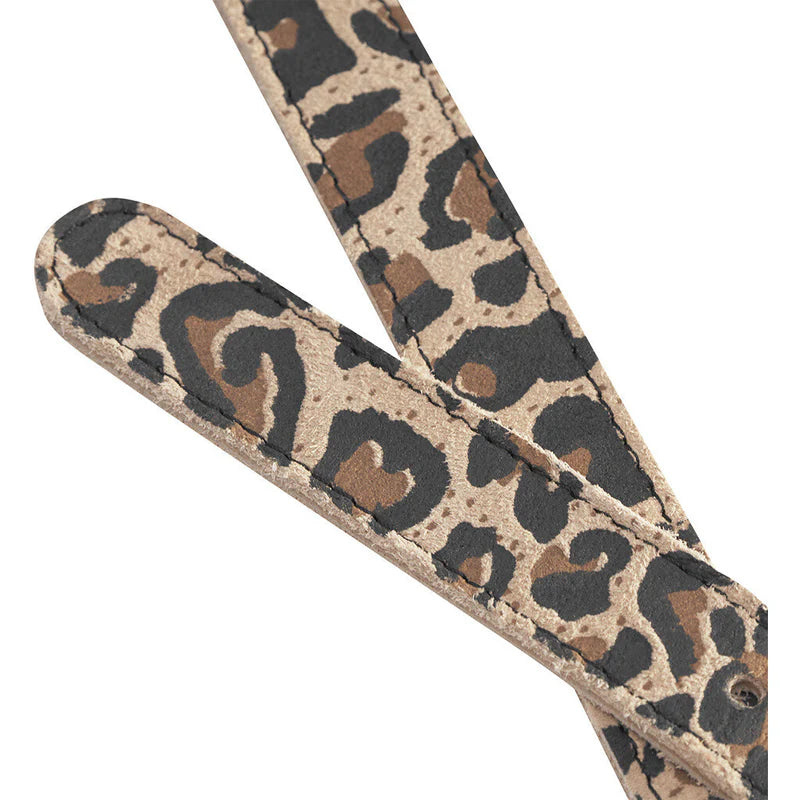 DEPECHE Leopard Print Belt