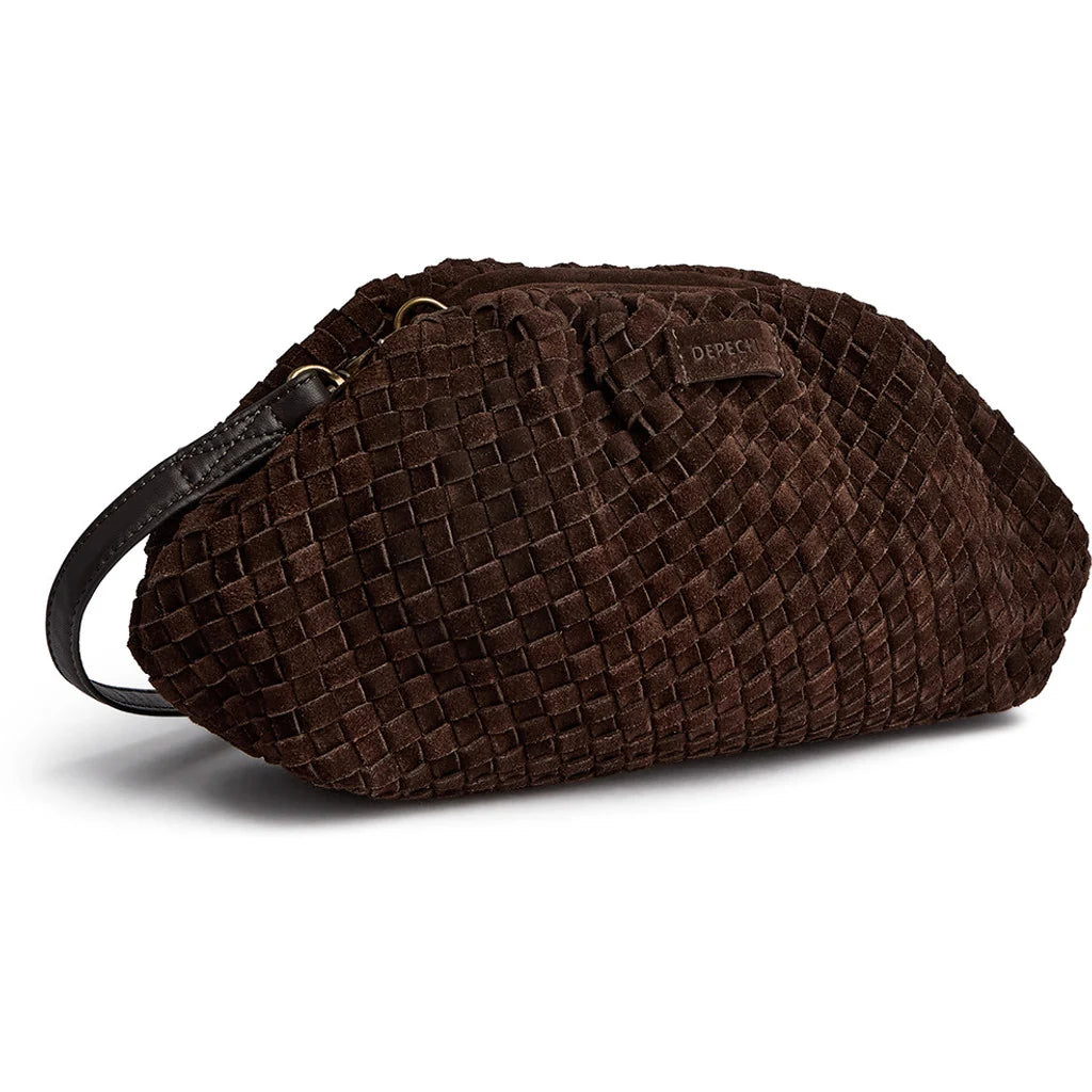 DEPECHE Berlin braided clutch