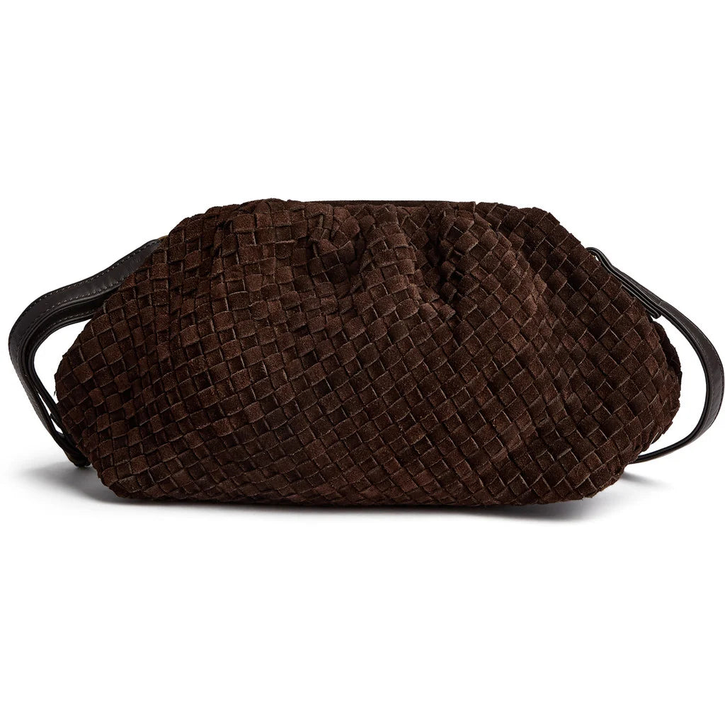 DEPECHE Berlin braided clutch