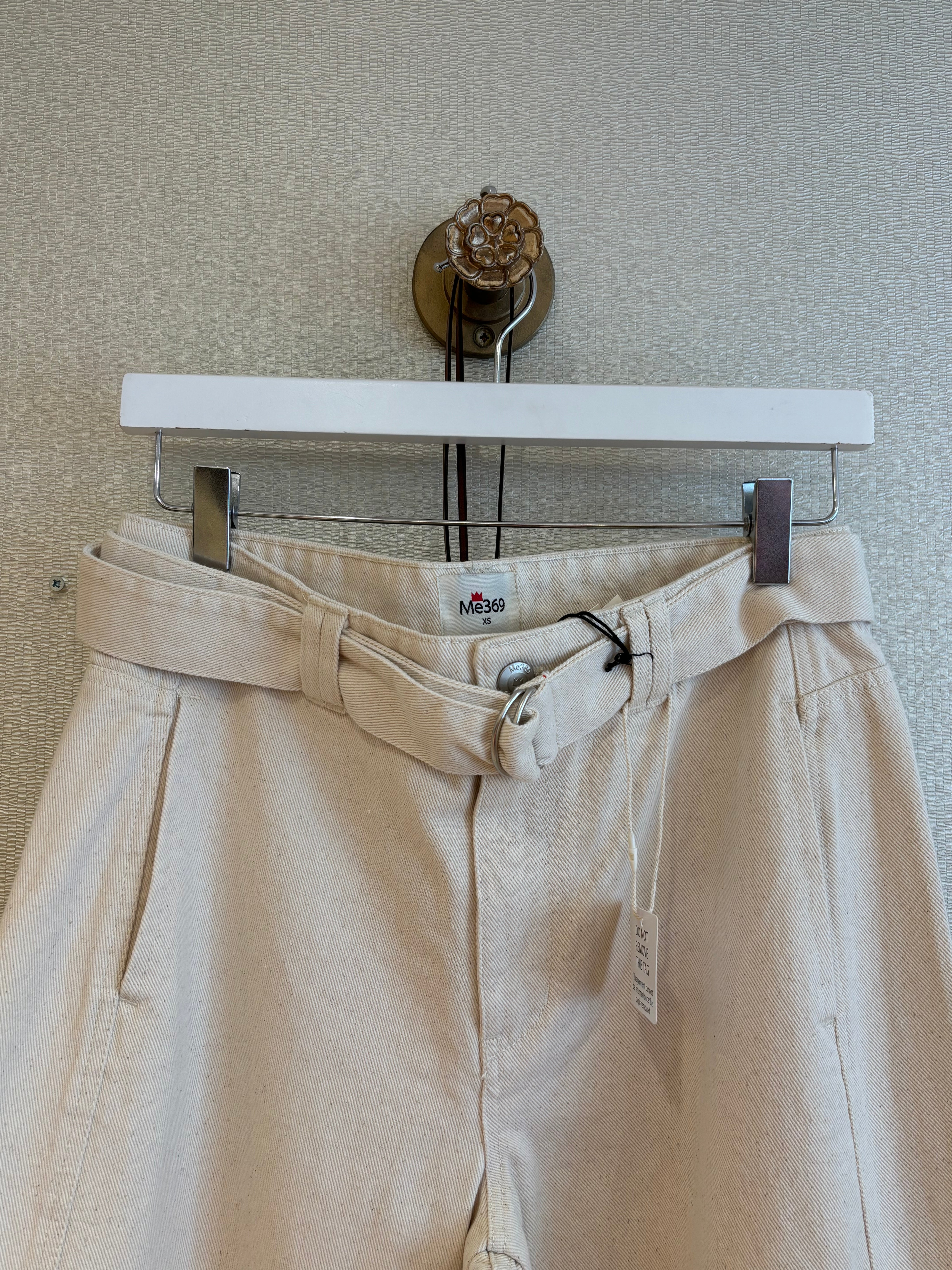 ME369 Cosmic Blue Belted Pants