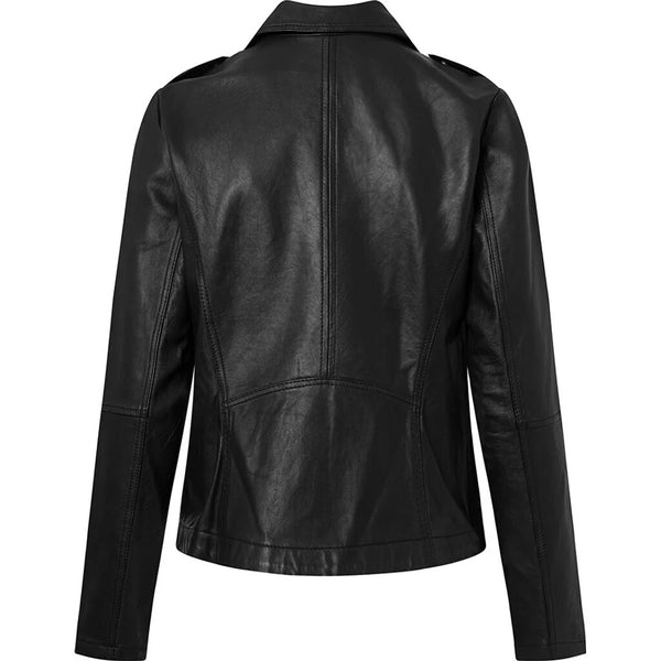 DEPECHE NooraDEP Biker Leather Jacket