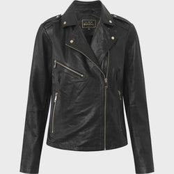 DEPECHE NooraDEP Biker Leather Jacket