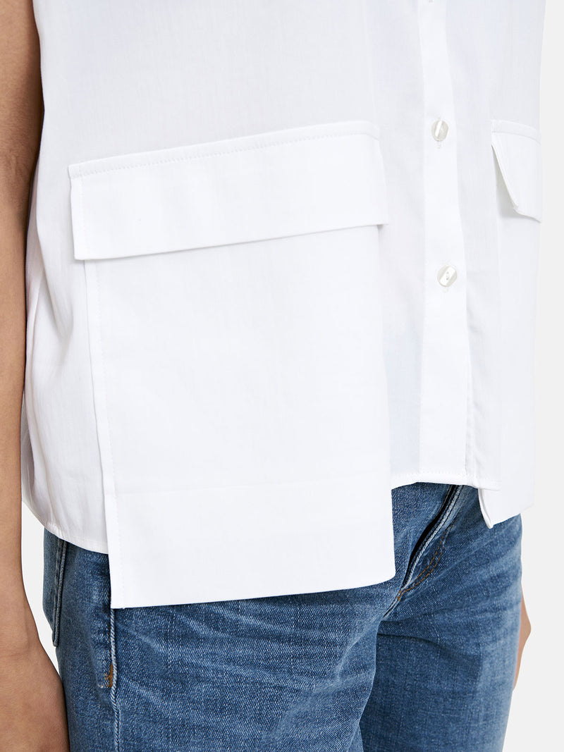 Smith & Soul Overlapping Pocket Blouse