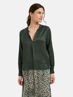 MILANO ITALY Blouse w neckpanel