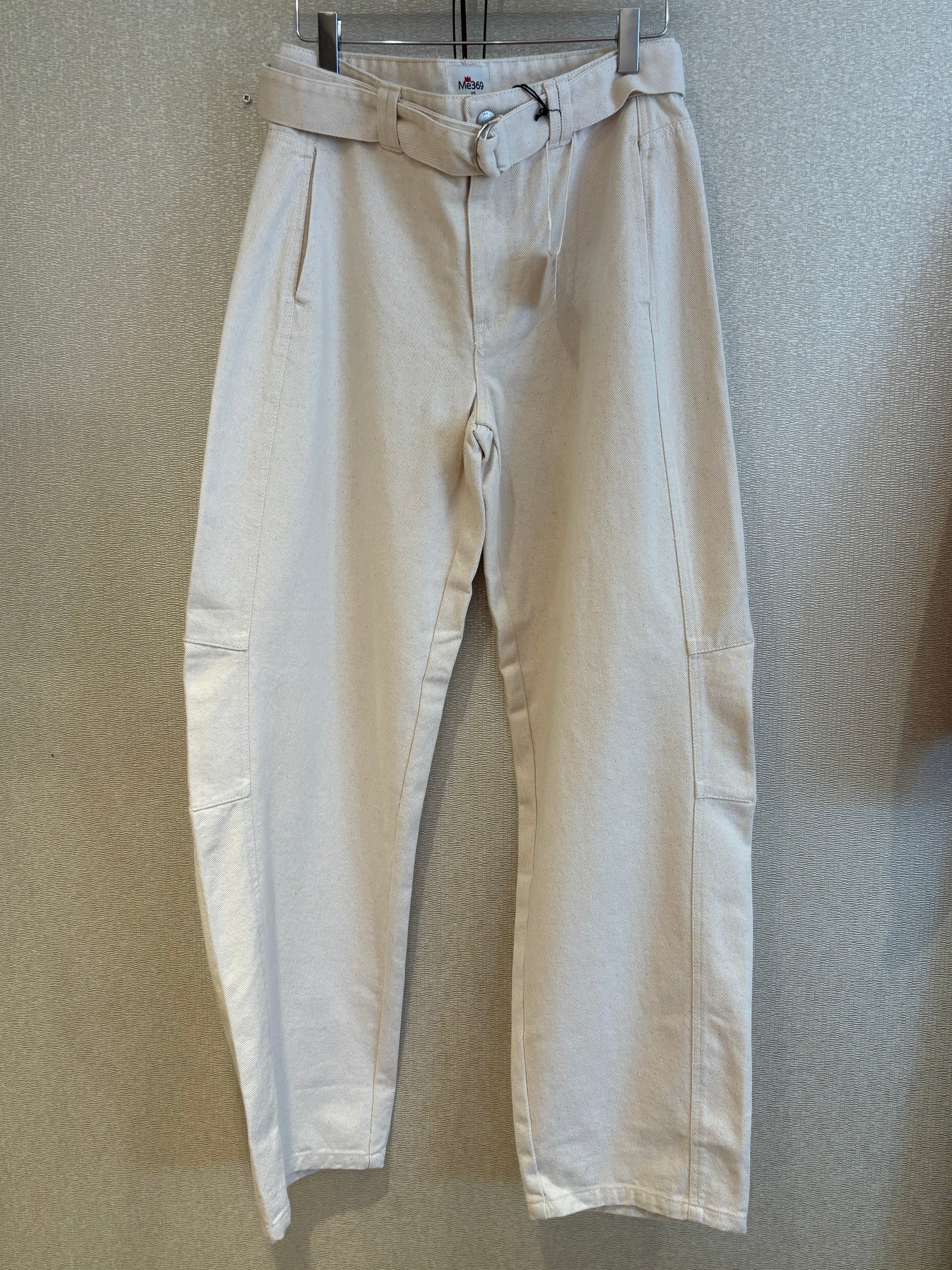 ME369 Cosmic Blue Belted Pants