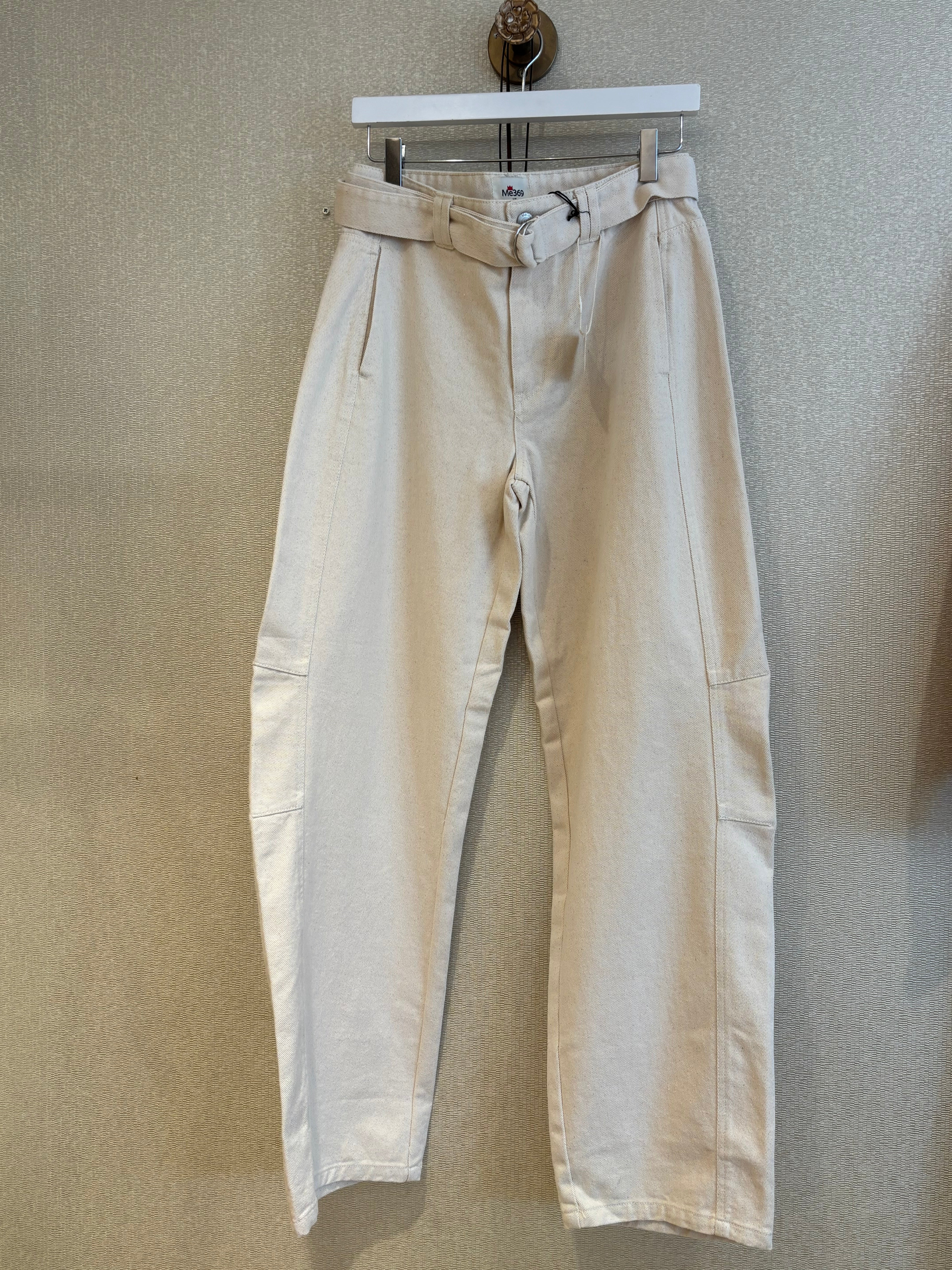 ME369 Cosmic Blue Belted Pants