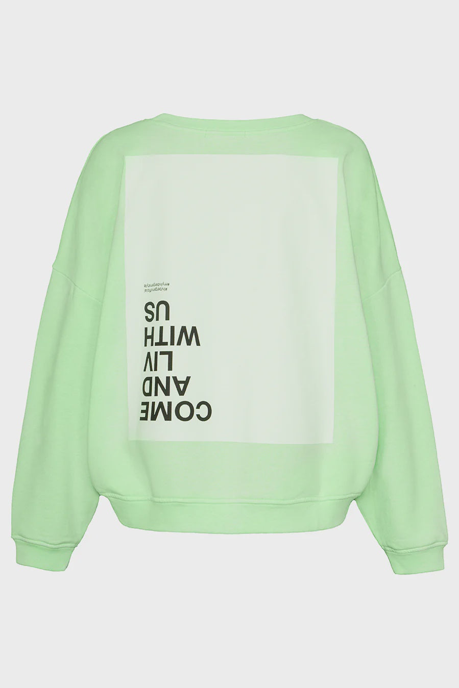 liv bergen sweater come in neon green