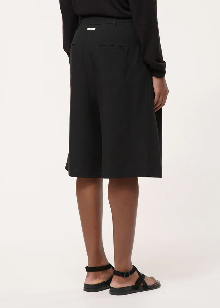 humility Black Bermuda Shorts