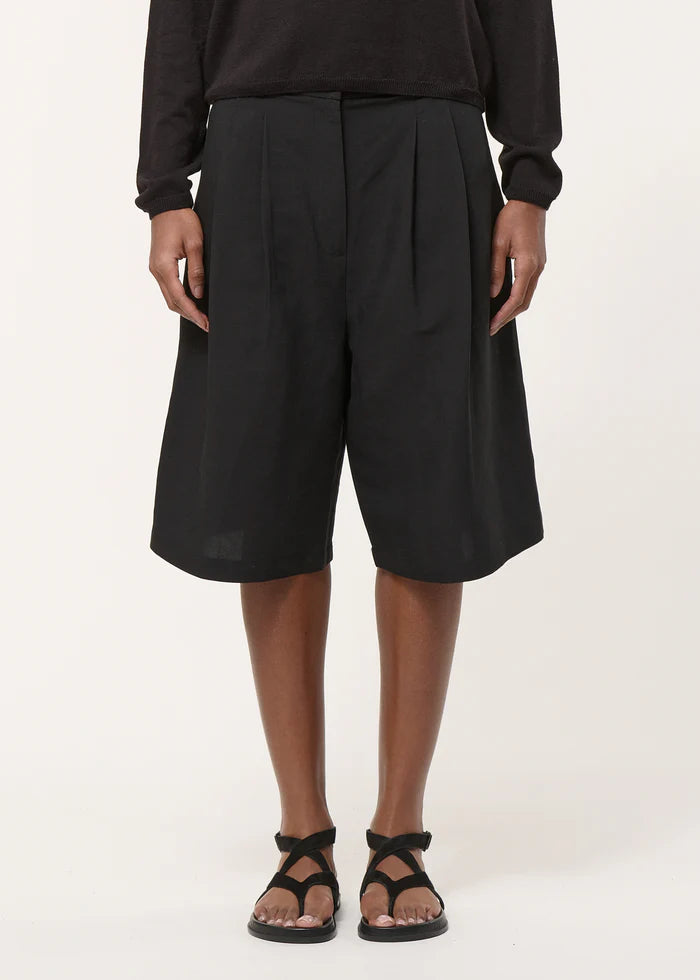 humility Black Bermuda Shorts