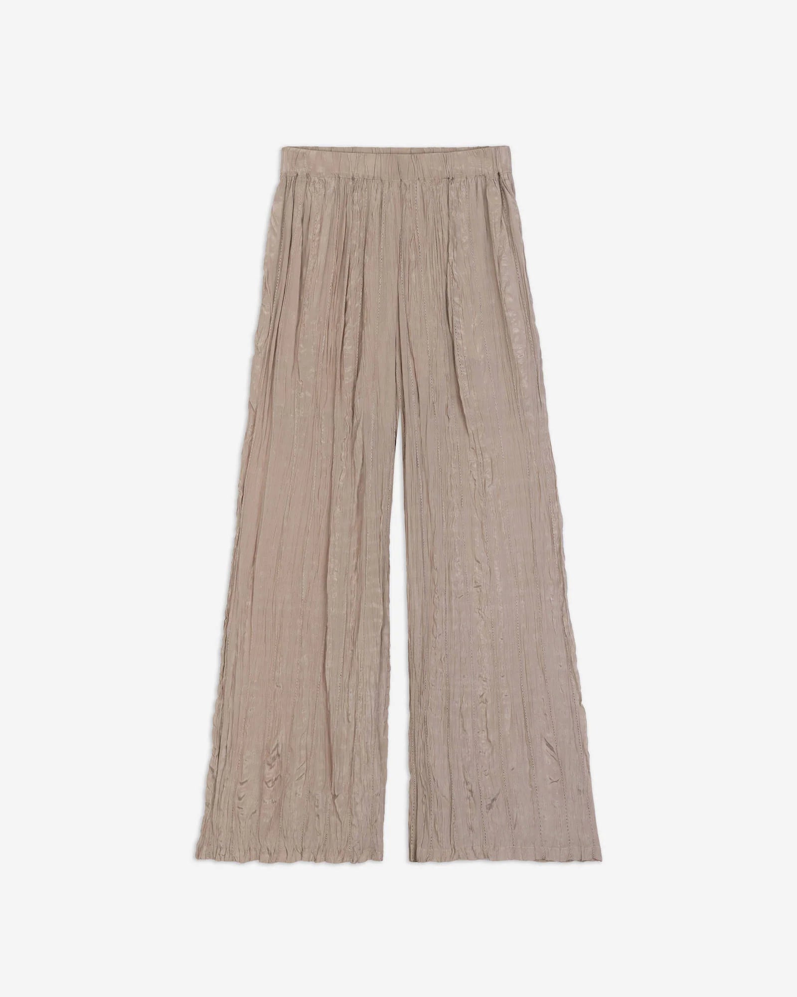 ALYSI WIDE WRINKLE PANTS