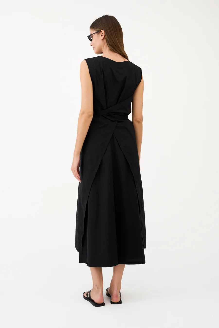 Pieszak Tulip Poplin Tie Dress