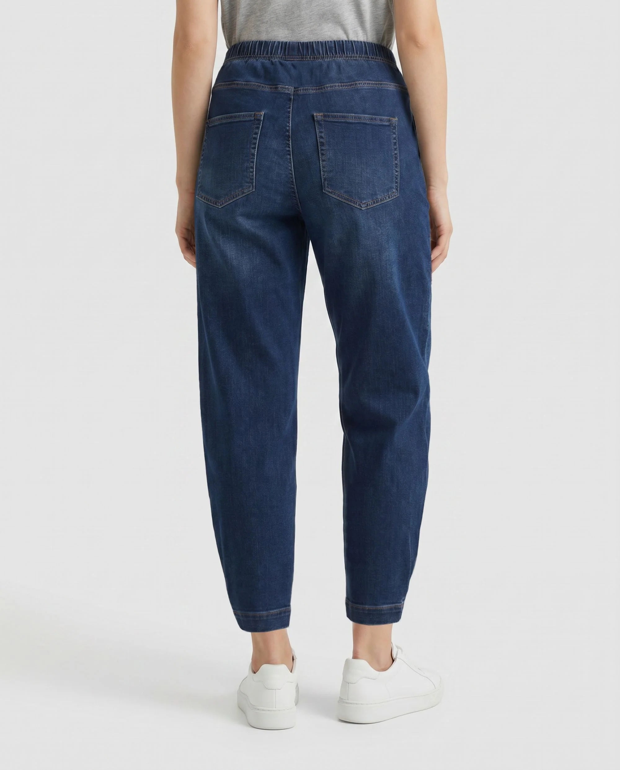 Stehmann Rachell in 6/8 length in power stretch denim